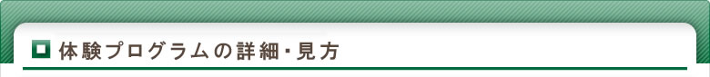 体験プログラムの詳細・見方